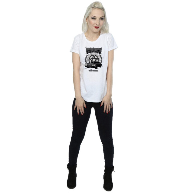 Li-cense Supernatural dames winchester bros katoenen t-shirt UTBI40499_white large