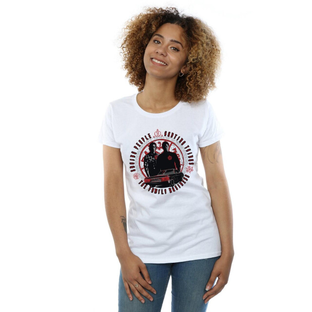 Li-cense Supernatural dames familiebedrijf katoenen t-shirt UTBI40520_white large