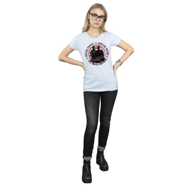 Li-cense Supernatural dames familiebedrijf katoenen t-shirt UTBI40520_sportsgrey large