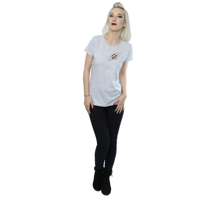 Li-cense Supernatural dames symbool kras katoenen t-shirt UTBI40542_sportsgrey large