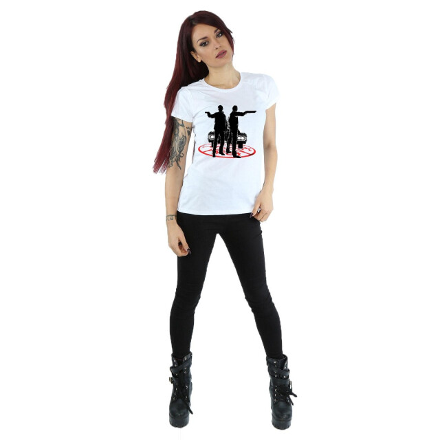 Li-cense Supernatural dames sam en dean silhouet katoenen t-shirt UTBI40498_white large