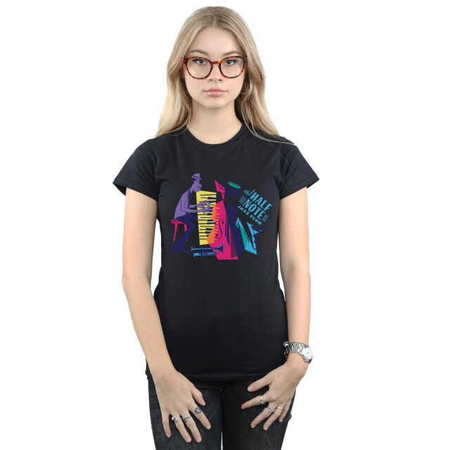 Li-cense Disney dames soul joe gardner jazz club katoenen t-shirt UTBI40462_black large