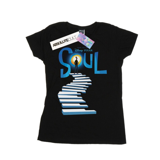 Li-cense Disney dames soul poster art katoenen t-shirt UTBI40442_black large