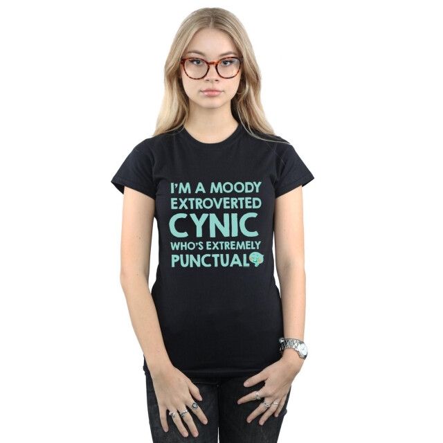 Li-cense Disney dames soul moody 22 katoenen t-shirt UTBI40443_black large