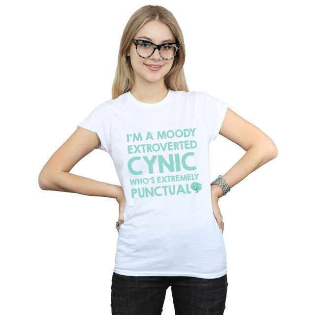 Li-cense Disney dames soul moody 22 katoenen t-shirt UTBI40443_white large