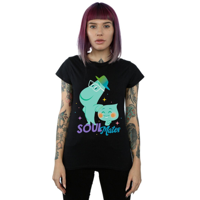Li-cense Disney dames soul joe en 22 soulmates katoenen t-shirt UTBI40479_black large