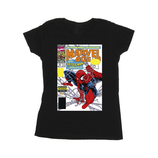 Li-cense Marvel dames spider-man age comic cover katoenen t-shirt UTBI39812_black large
