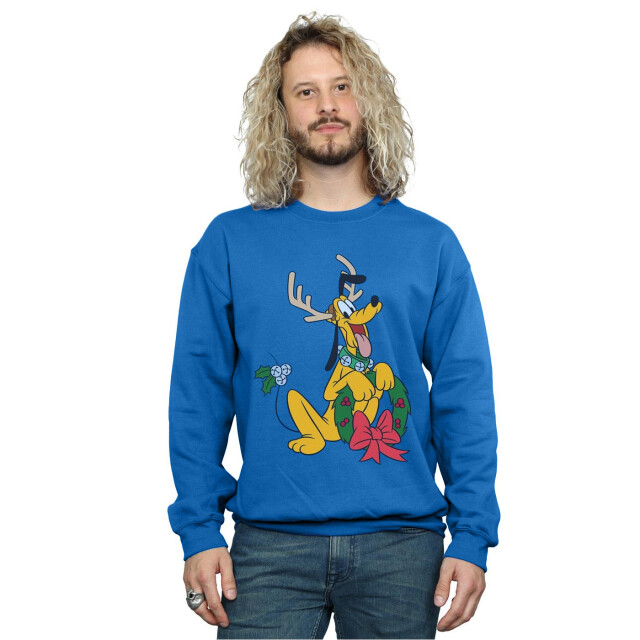 Li-cense Disney heren pluto kerstmis rendier sweatshirt UTBI38969_royalblue large
