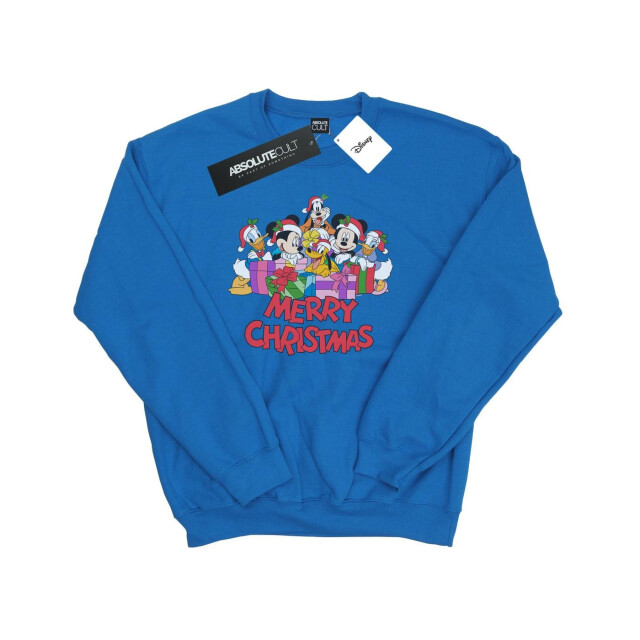 Li-cense Disney heren mickey mouse en vrienden kerstmis sweatshirt UTBI38823_royalblue large