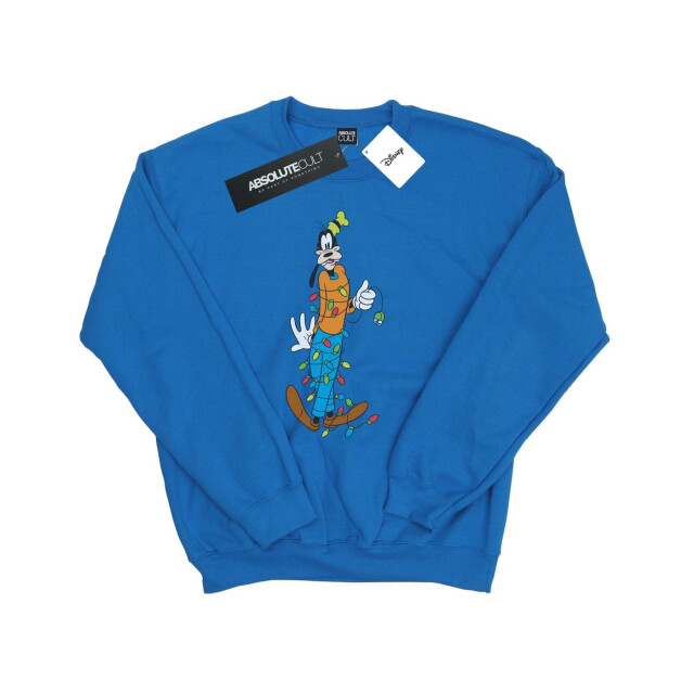 Li-cense Disney heren goofy kerstverlichting sweatshirt UTBI38933_royalblue large