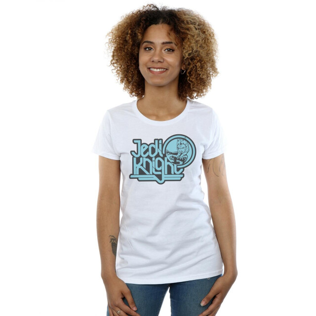 Li-cense Star wars dames clone wars jedi knight ahsoka katoenen t-shirt UTBI38800_white large