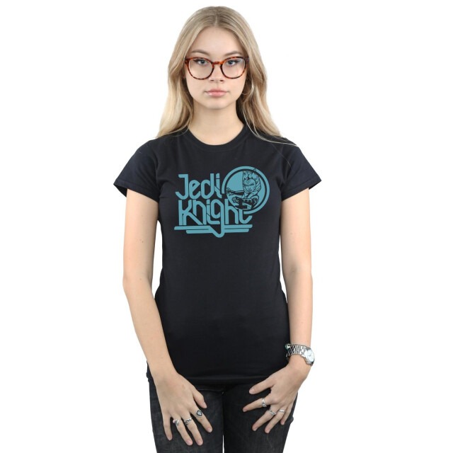Li-cense Star wars dames clone wars jedi knight ahsoka katoenen t-shirt UTBI38800_black large