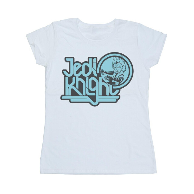Li-cense Star wars dames clone wars jedi knight ahsoka katoenen t-shirt UTBI38800_white large