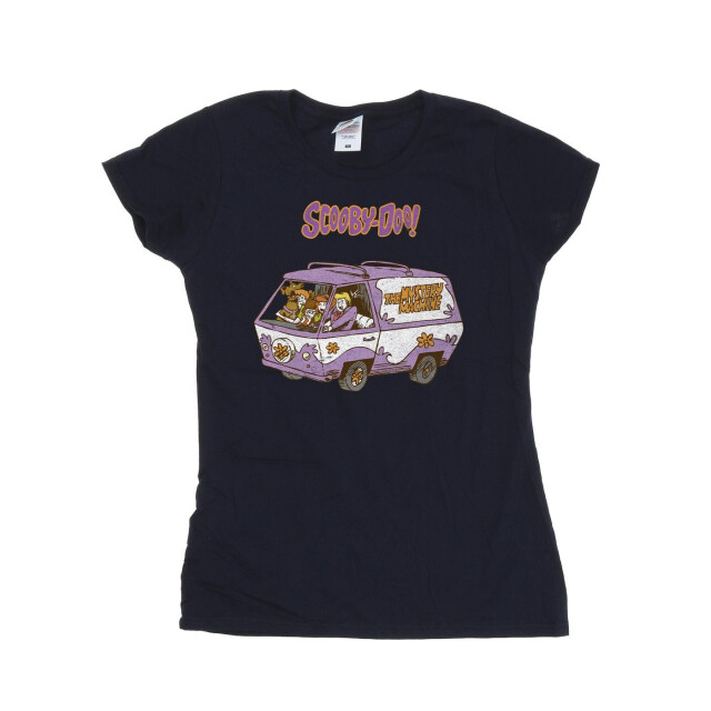 Li-cense Scooby doo dames mystery machine van katoenen t-shirt UTBI38762_navyblue large