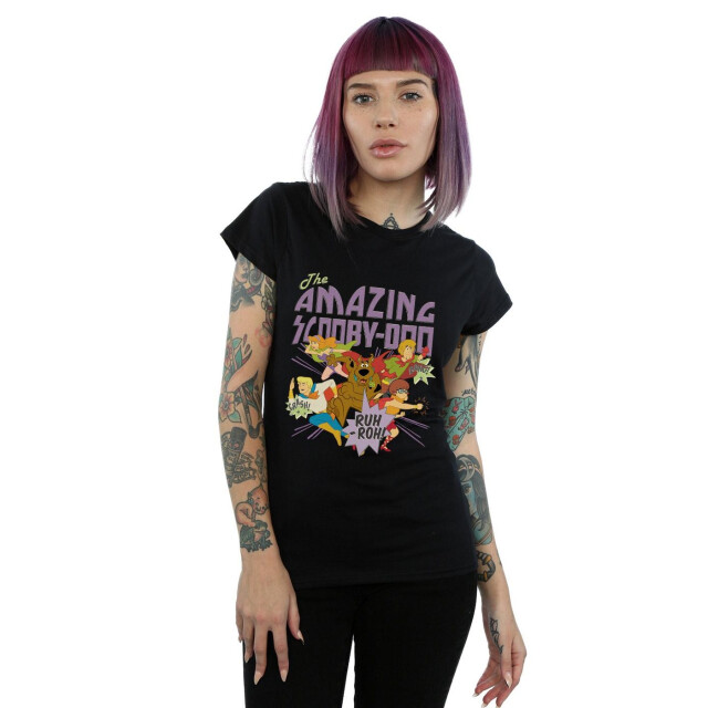 Li-cense Scooby doo dames the amazing scooby katoenen t-shirt UTBI38665_black large