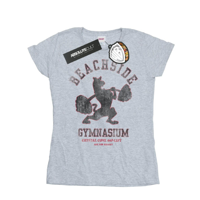 Li-cense Scooby doo dames beachside gymnasium katoenen t-shirt UTBI38580_sportsgrey large