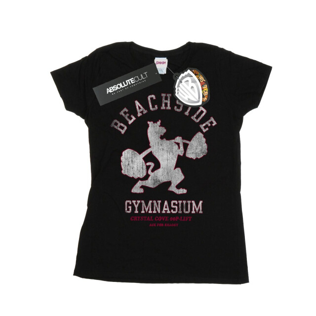 Li-cense Scooby doo dames beachside gymnasium katoenen t-shirt UTBI38580_black large