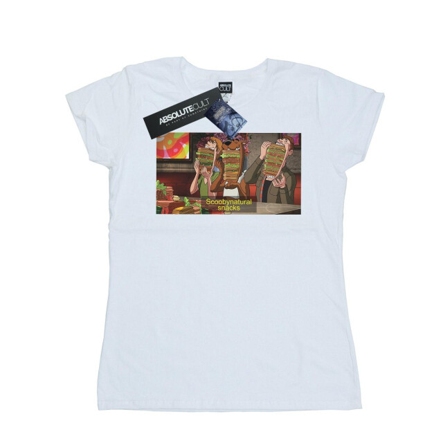Li-cense Scoobynatural dames supernatural snacks katoenen t-shirt UTBI38521_white large