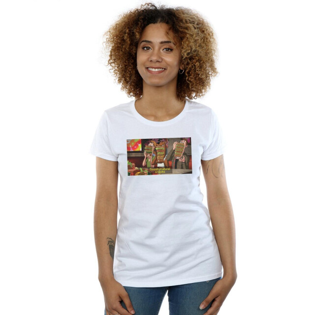 Li-cense Scoobynatural dames supernatural snacks katoenen t-shirt UTBI38521_white large