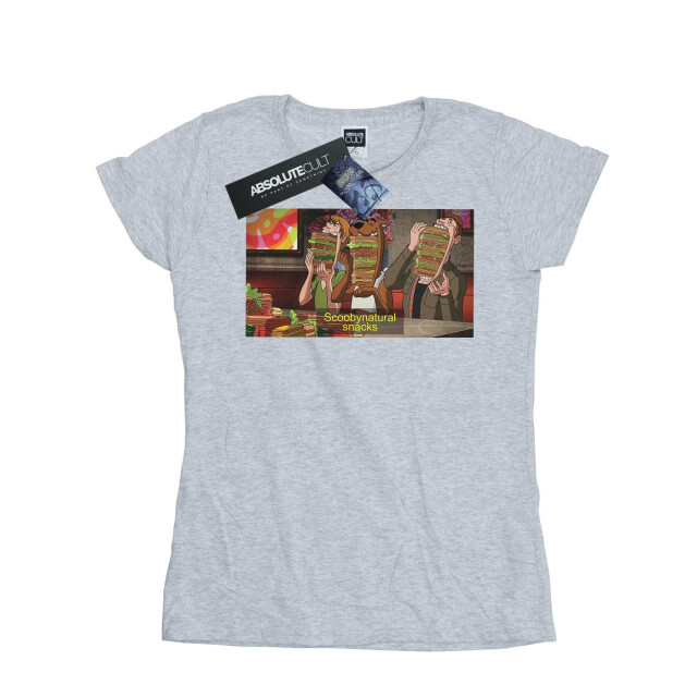 Li-cense Scoobynatural dames supernatural snacks katoenen t-shirt UTBI38521_sportsgrey large
