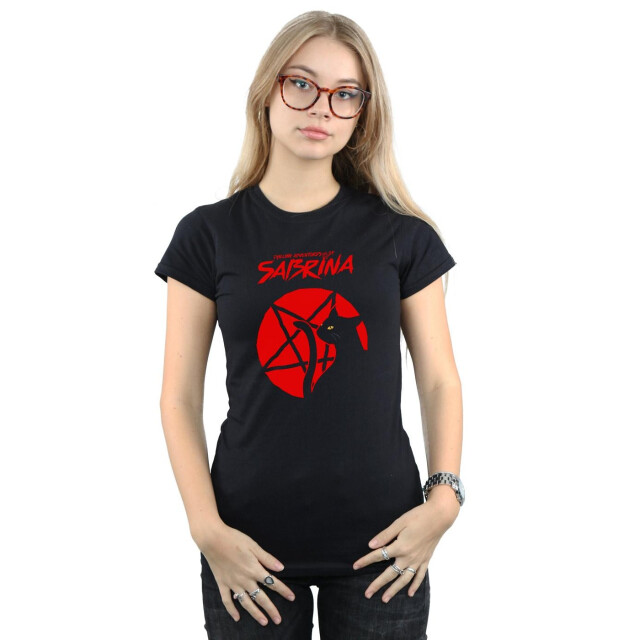 Li-cense The chilling adventures of sabrina dames m pentagram katoenen t-shirt UTBI38290_black large
