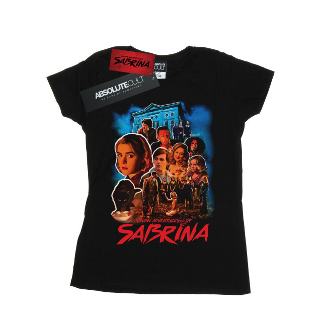 Li-cense The chilling adventures of sabrina dames sabrina hommage katoenen t-shirt UTBI38313_black large