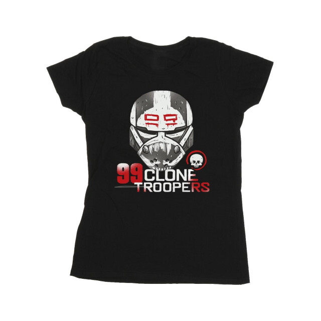 Li-cense Star wars dames the bad batch 99 clone troopers katoenen t-shirt UTBI38334_black large