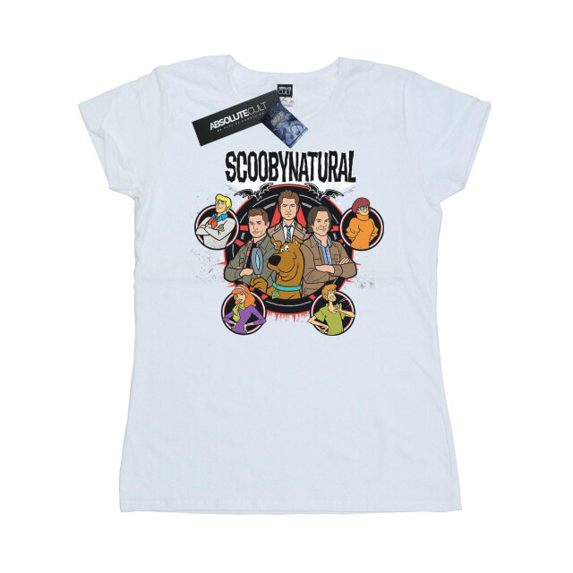 Li-cense Scoobynatural dames tekens ster katoenen t-shirt UTBI38501_white large