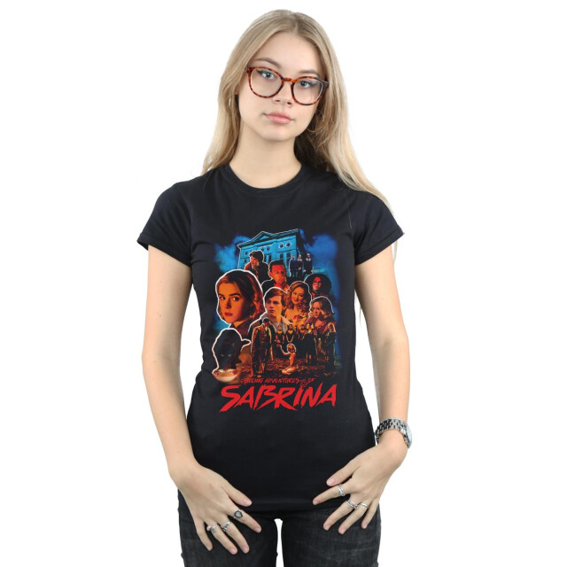 Li-cense The chilling adventures of sabrina dames sabrina hommage katoenen t-shirt UTBI38313_black large