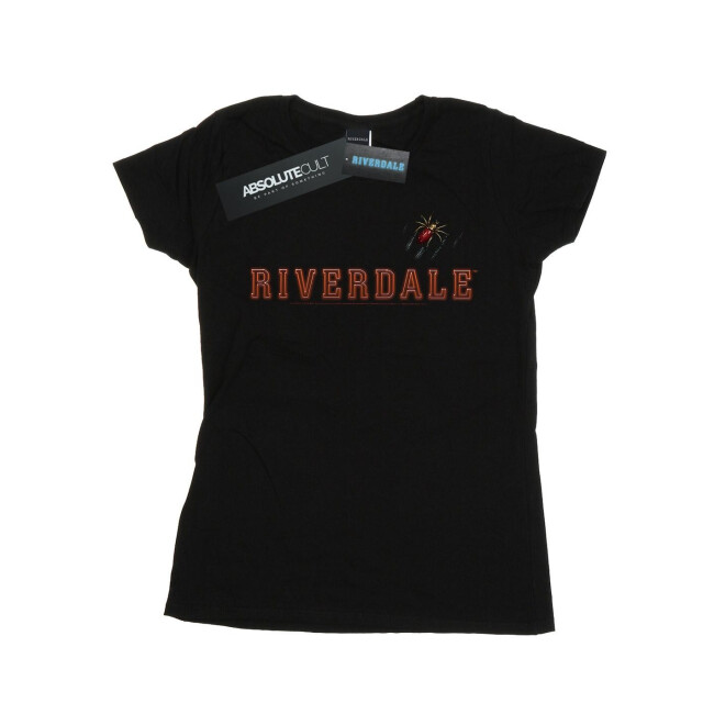 Li-cense Riverdale dames spinnenbroche katoenen t-shirt UTBI38224_black large