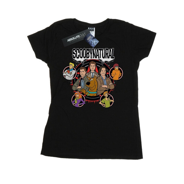 Li-cense Scoobynatural dames tekens ster katoenen t-shirt UTBI38501_black large