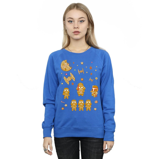 Li-cense Star wars dames gingerbread empire sweatshirt UTBI37901_royalblue large