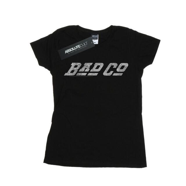 Li-cense Bad company dames recht logo katoenen t-shirt UTBI37710_black large