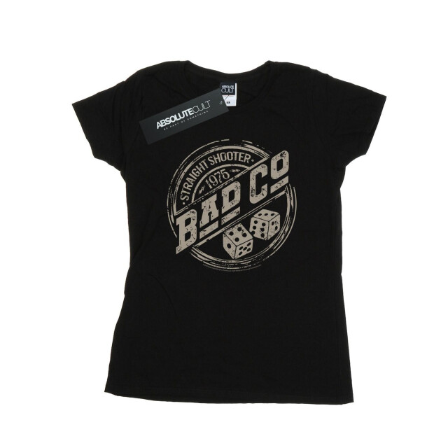 Li-cense Bad company dames straight shooter katoenen t-shirt UTBI37687_black large