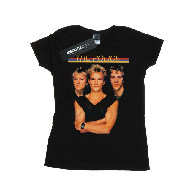 Li-cense The police dames band foto katoen t-shirt UTBI37516_black large