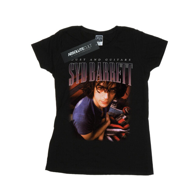 Li-cense Syd barrett dames dust and guitars hommage katoenen t-shirt UTBI37485_black large