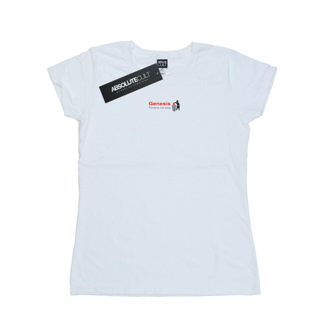 Li-cense Genesis dames throwing it all away katoenen t-shirt UTBI37514_white large