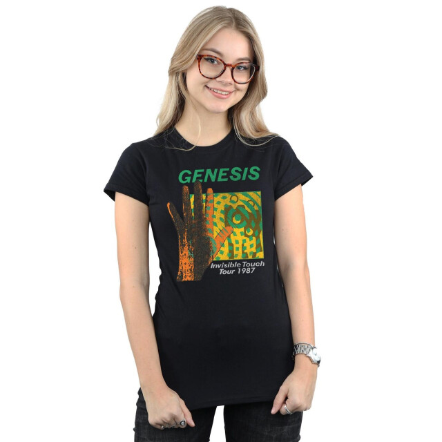 Li-cense Genesis dames invisible touch tour katoenen t-shirt UTBI37370_black large