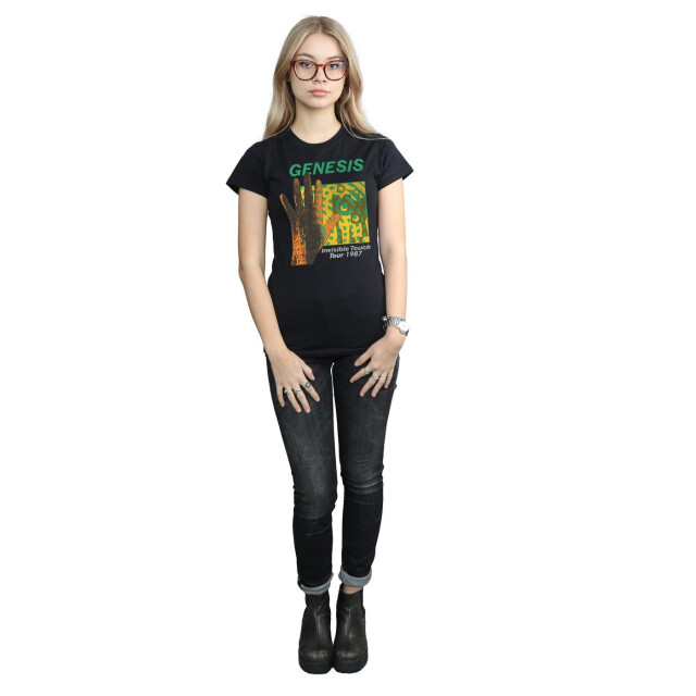 Li-cense Genesis dames invisible touch tour katoenen t-shirt UTBI37370_black large