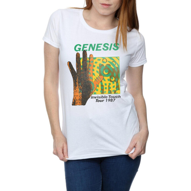 Li-cense Genesis dames invisible touch tour katoenen t-shirt UTBI37370_white large
