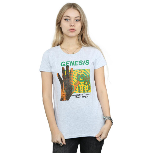 Li-cense Genesis dames invisible touch tour katoenen t-shirt UTBI37370_sportsgrey large