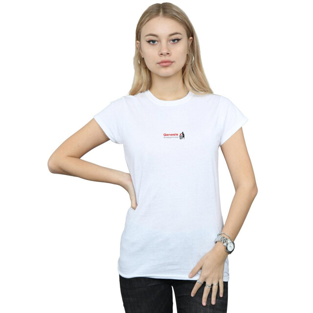 Li-cense Genesis dames throwing it all away katoenen t-shirt UTBI37514_white large