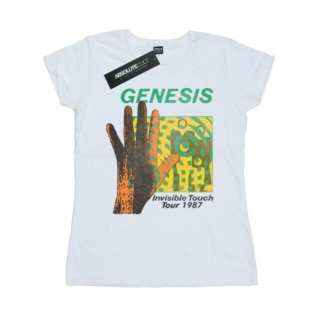Li-cense Genesis dames invisible touch tour katoenen t-shirt UTBI37370_white large