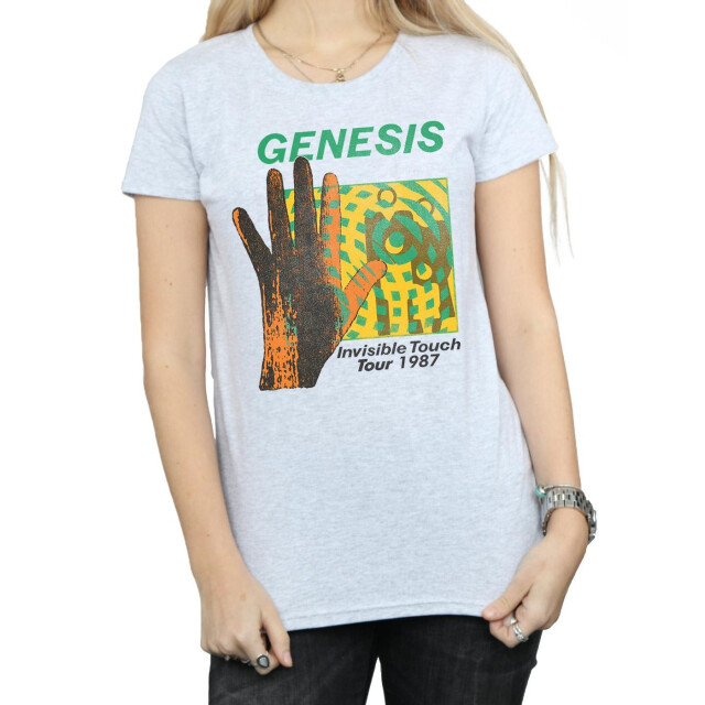 Li-cense Genesis dames invisible touch tour katoenen t-shirt UTBI37370_sportsgrey large