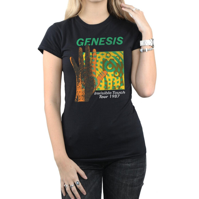Li-cense Genesis dames invisible touch tour katoenen t-shirt UTBI37370_black large