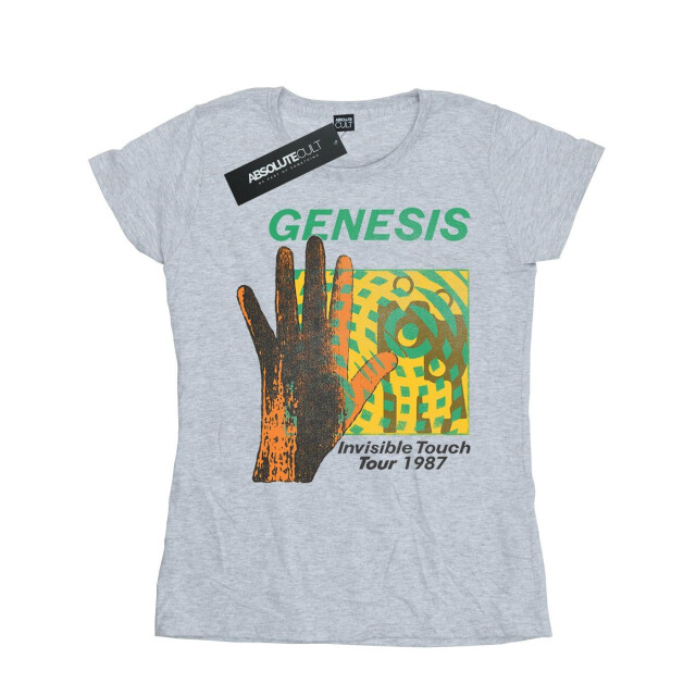 Li-cense Genesis dames invisible touch tour katoenen t-shirt UTBI37370_sportsgrey large