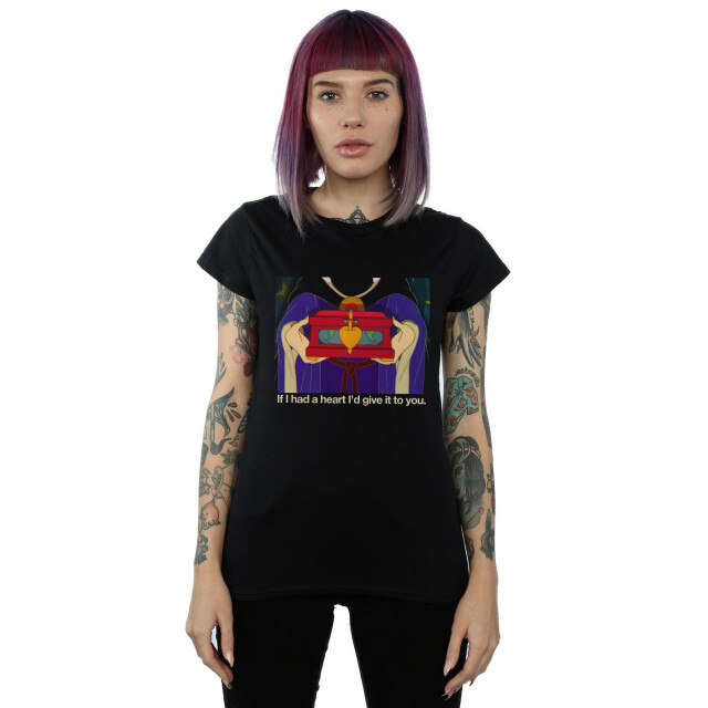 Li-cense Disney dames doornroosje als ik een hart had katoenen t-shirt UTBI37290_black large