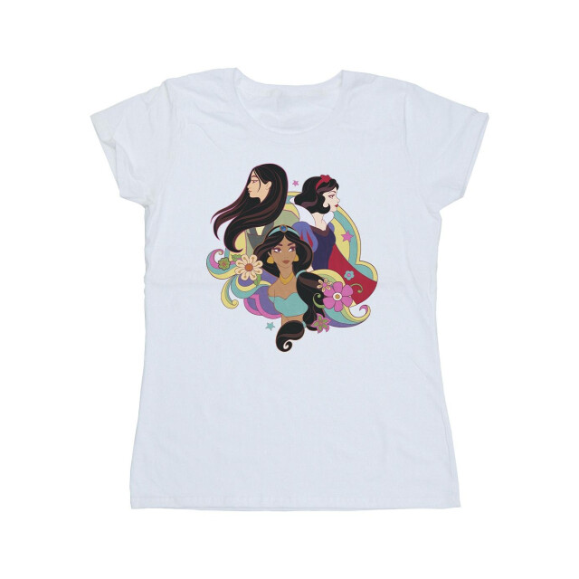Li-cense Disney dames prinses mulan jasmine sneeuw katoenen t-shirt UTBI37330_white large
