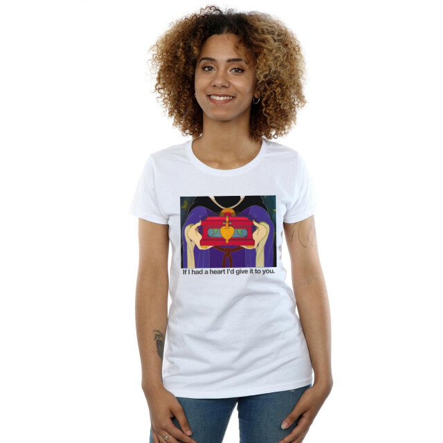 Li-cense Disney dames doornroosje als ik een hart had katoenen t-shirt UTBI37290_white large