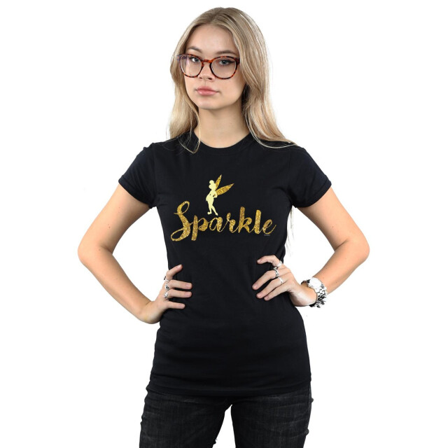 Li-cense Disney dames prinses tinker bell sparkle time katoenen t-shirt UTBI37221_black large